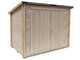Alce Eureka 218x130 &ndash; Gartenhaus aus Holz &ndash; Pultdach &ndash; 218x130x167 cm