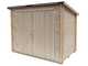 Alce Eureka 218x130 &ndash; Gartenhaus aus Holz &ndash; Pultdach &ndash; 218x130x167 cm
