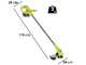 Ryobi RLM18X33B50LT23A &ndash; Akku-Rasenm&auml;her- und Rasentrimmer-Set &ndash; 18V 5Ah &ndash; Schnittbreite 33 cm + 23 cm