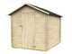 Alce Formia 178&times;218 &ndash; Ger&auml;tehaus aus Holz &ndash; Satteldach &ndash; 178&times;218&times;188 cm
