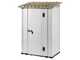 Garofalo Tuscany 100 &ndash; Ger&auml;tehaus &ndash; Mit Pultdach &ndash; 122,5 &times; 82,5 &times; 201 cm