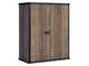 Keter Signature Walnut &ndash; Gartenger&auml;teschrank &ndash; 140&times;73&times;170 cm