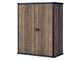 Keter Signature Walnut &ndash; Gartenger&auml;teschrank &ndash; 140&times;73&times;170 cm