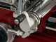 BERKEL B2 rot - Aufschnittmaschine mit Schwungrad mit Sockel - Messer 265 mm aus verchromtem Stahl