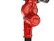 Aima Twigo Cordless &ndash; Akku-Elektro-Olivenernter &ndash; Teleskopstange aus Aluminium 195&ndash;300 cm &ndash; 3 x 21 V 5,2 Ah