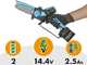 Campagnola FURY XM &ndash; Akku-Astschneider &ndash; 2&times; 14,4 V 2,5 Ah