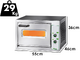 Fimar MICROV18C &ndash; Elektro-Pizzaofen &ndash; 2200 W