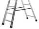 S.T.P. Issima &ndash; Aluminium-Stehleiter mit St&auml;nder&ndash; 6 Stufen &ndash; H&ouml;he 1,97 m