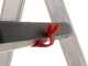 S.T.P. Issima &ndash; Aluminium-Stufenstehleiter mit St&auml;nder &ndash; 7 Stufen &ndash; 2,20 m
