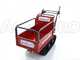 GeoTech Pro GeoPorter 330E &ndash; Raupentransporter mit ausziehbarer Ladefl&auml;che und 4 Laufrollen &ndash; 300 kg