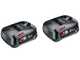 Bosch UniversalHedgeCut 18V-55 - Heckenschere 2 x 18V/2.5Ah - Schwert 55 cm