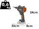 Worx Nitro WX099.9 - Akku-Staubbl&auml;ser - 20 V - SOLO - OHNE AKKU UND LADEGER&Auml;T