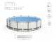 Bestway Steel Pro Max 56408DE - &Oslash;305x76 cm - Runder Pool + Pumpenfilter 16 W