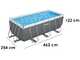 Bestway Power Steel 56456DE - 412x201x122 cm - Frame Pool