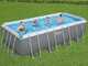 Bestway Power Steel 56671DE - 488x244x122 cm - Frame Pool