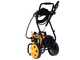 Hochdruckreiniger DeWalt DXPW 001CE KART - 160 bar/500L/H max - auf Wagen mit Transportr&auml;dern