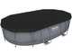 Bestway Power Steel 56448DE - 488x305x107 cm - Ovalpool