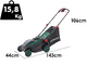 Bosch Rotak18V2-38 &ndash; Akku-Rasenm&auml;her &ndash; Schnittbreite 38 cm &ndash; SOLO OHNE AKKU UND LADEGER&Auml;T