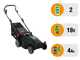 Bosch Rotak18V2-43 &ndash; Akku-Rasenm&auml;her &ndash; 2X18V/4Ah &ndash; Schnittbreite 43 cm