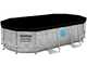 Bestway Power Steel Swim Vista 56714DE - 427x250x100 cm - Ovaler Frame Pool