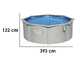 Bestway Hydrium 56574DE - &Oslash;366x122 cm - Stahlwandpool