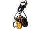 Hochdruckreiniger DeWalt DXPW 003CE KART - max. Druck 150 bar  - F&ouml;rdermenge 630 l/h - auf Wagen mit R&auml;dern