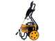 Hochdruckreiniger DeWalt DXPW 003CE KART - max. Druck 150 bar  - F&ouml;rdermenge 630 l/h - auf Wagen mit R&auml;dern