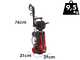 GeoTech Blasty 180 - Hochdruckreiniger mit professioneller Lanze + Kit Terrassenreiniger/Schlauchreinigung - 180 bar - 450 l/h