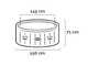 Intex PureSpa Bubble Glow Deluxe  - &Oslash;196x71 cm - Whirlpool 28494NP