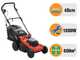Black &amp; Decker BEMWP340-QS &ndash; Akku-Rasenm&auml;her &ndash; 1400 W &ndash; Schnittbreite 34 cm