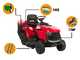 A 98 HD &ndash; Rasentraktor &ndash; Hydrostatantrieb &ndash; Fangkorb &ndash; Mulchfunktion