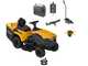 Stiga Estate 384e &ndash; Rasentraktor mit 1 ePower Pro 56V/40Ah-Akku &ndash; Fangkorb und Mulchfunktion