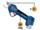 Bosch Professional GGP 12V‑25 - Akku-Gartenschere - OHNE AKKU UND LADEGER&Auml;T