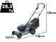 Bosch Professional GRA 18V2-46 SP &ndash; Akku-Rasenm&auml;her &ndash; 2x18V 5.5Ah - Schnittbreite 46 cm