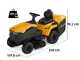 Stiga Estate 598e -Akku-Rasentraktor mit 2 Akkus ePower Pro 56V/40Ah - Fangkorb und Mulching