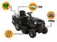 AL-KO Comfort 14-86.6 HD-A - Rasentraktor -  hydrostatisches Getriebe - Fangkorb