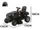 AL-KO Easy 13-92.6 CS-A - Rasentraktor - CVT-Getriebe - Seitenauswurf