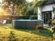 Gre Anthracite Rund &Oslash;460 x 120 cm &ndash; Aufstellpool aus Stahl