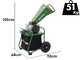 GreenBay GB-WERC 50 B &ndash; Elektro-H&auml;cksler &ndash; Mit Fangkorb