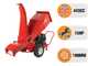 Attila ATS 1300 DLE &ndash; Benzin-H&auml;cksler &ndash; 420-ccm-Loncin-Motor mit Elektrostarter &ndash; Zwei Ausw&uuml;rfe