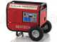 GeoTech GGSA3000 - Benzin-Stromerzeuger mit R&auml;dern mit AVR-Regelung 2.7 kW - Dauerleistung 2.5 kW - 230V
