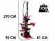 Ceccato BULL SPLT13.11 - Holzspalter f&uuml;r Traktor- stehend - 13t - Kolbenhub 1100 mm