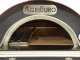 Holzbackofen f&uuml;r drau&szlig;en AgriEuro Cibus Red 80x60 - aus lackiertem Stahl
