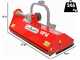 GeoTech-Pro MFM-125 &ndash; Traktor-Mulcher &ndash; Mittlere Serie