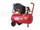 FINI AMICO 25 - Elektrischer tragbarer Kompressor mit Wagen - Motor 2PS - 25 Lt