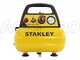 Stanley DN 200/8/6 - Tragbarer elektrischer Kompressor - Motor 1.5PS - 6 Lt