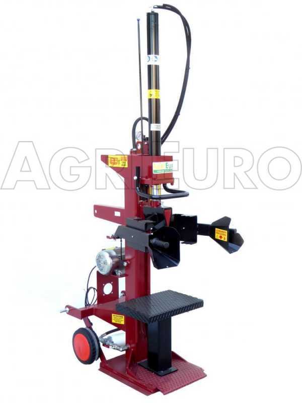 AgriEuro SIE 10 T - Elektrischer stehender Holzspalter - Kolbenhub 1000 mm