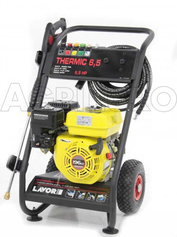 Hochdruckreiniger Lavor Pro Thermic 6,5 mit Benzinmotor 196 ccm - 180 bar