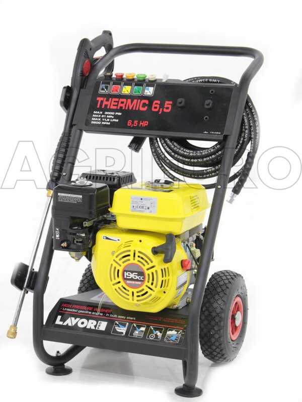 Hochdruckreiniger Lavor Pro Thermic 6,5 mit Benzinmotor 196 ccm - 210 bar