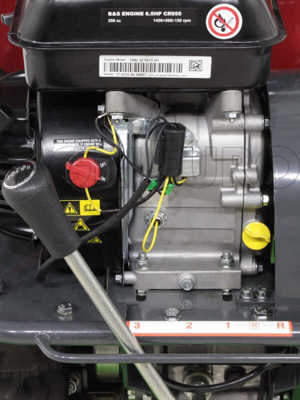 GeoTech Raupendumper GeoPorter 330E BS B&amp;S CR950 mit ausziehbaren Seitenw&auml;nden - 300 kg